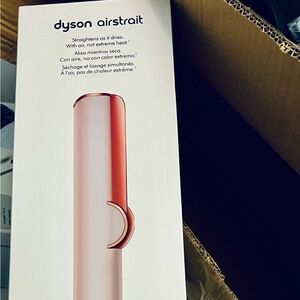 New in Pack Pink DYSON Airstrait Hair Straightener HT01